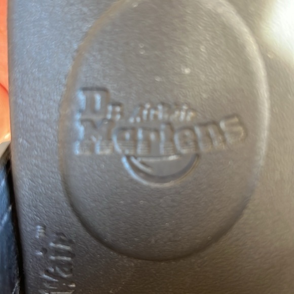 Dr. MARTENS RYKER BLACK LEATHER STRAP SLIDE SANDALS UNISEX MENS 4, WOMENS 5 - Picture 10 of 14